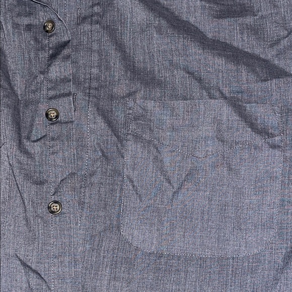 Van Heusen Charcoal Button-Down Shirt - Picture 4 of 5